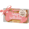 DoggyeBag priboljšek za pse Birthday Bone roza 85 g