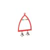 Ferplast igrača za ptice Plastic swing bells