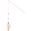 AniOne igrača za mačke Palica Pepe Kitty Fishing Rod rozi