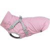Trixie dežni plašč za pse Pontis z oprsnico M roza, 45 cm