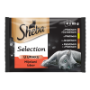 Sheba Selection mešani izbor v omaki 4 x 85 g