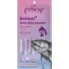 Pramy priboljšek za mačke Hairball iz tune in lososa 4x14 g