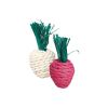 Trixie Igrača za male živali Straw korenje, koruza 8 cm, 2 kos
