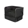 Trixie Košara za avto Tekstilna 45x38x37 cm črna