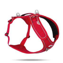 Curli oprsnica za pse Belka Adjustable Neck, rdeča