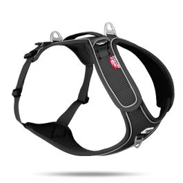 Curli oprsnica za pse Belka Adjustable Neck črna XL