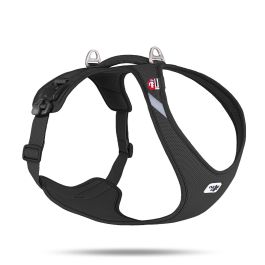 Curli oprsnica za pse Magnetic Belka Air-Mesh, crna