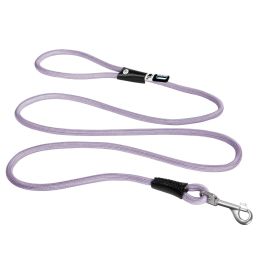 Curli povodec za pse Stretch Comfort, lila L