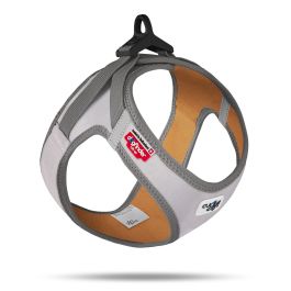 Curli oprsnica za pse Glow Clasp reflektivna siva XL