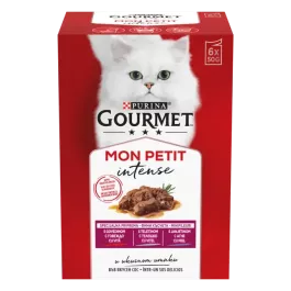 Gourmet Mon Petit teletina/govedina/jagnjetina 6 x 50 g