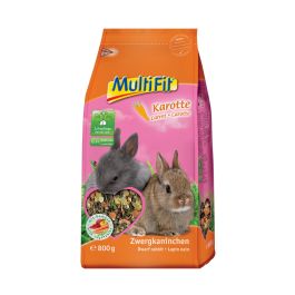 MultiFit Hrana s korenjem za pritlikave kunce 800 g