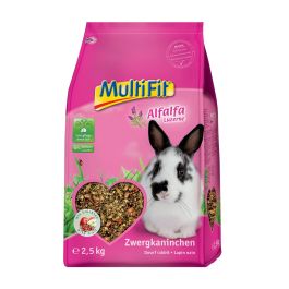 MultiFit Hrana z alfalfo za pritlikave kunce 2,5 kg