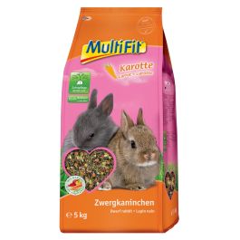 MultiFit hrana za pritlikave kunce s korenjem 5 kg