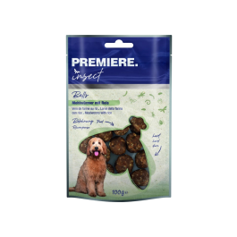 Premiere Dog Insect SnackBalls črvi z rižem 100g
