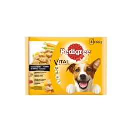 Pedigree govedina/perutnina v želeju 4 x 100 g