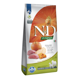 N&D Pumpkin Dog Adult Medium/Maxi Grain Free divji prašič in jabolko 12 kg