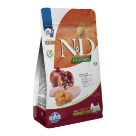 N&D Pumpkin Dog Adult Mini Grain Free piščanec in jabolko 800 g