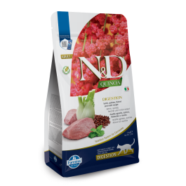 N&D Quinoa Cat Adult Digestion jagnje in komarček 1,5 kg