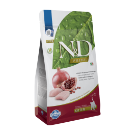 N&D Cat Kitten Grain Free piščanec in granatno jabolko 1,5 kg