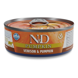 N&D Pumpkin Cat Adult divjačina 70 g konzerva