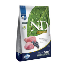 N&D Cat Adult Grain Free jagnje in borovnica 5 kg
