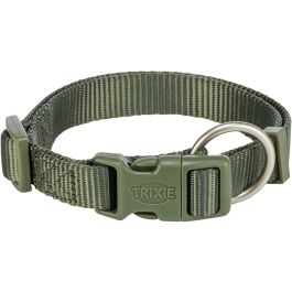Trixie ovratnica za pse Premium S 25-40 cm/15 mm olivno zelena