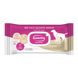 Inodorina Sensitive Milk Protein čistilni robčki, 40 kos
