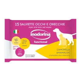 Inodorina Refresh Chamomile vlažni robčki 15 kos
