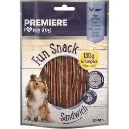 Premiere priboljšek za pse Meat Sandwich piščanec in riba 150 g