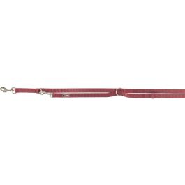 Trixie nastavljiv povodec za pse Premium XS-S 2 m/15 mm sangria