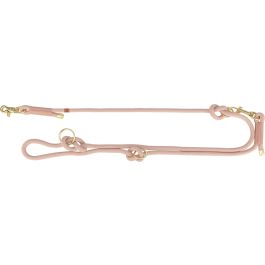 Trixie nastavljiv povodec za pse Soft Rope L-XL 2 m/fi-13 mm roza