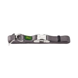 Hunter ovratnica za pse Vario Basic Alu-Strong L najlon siva