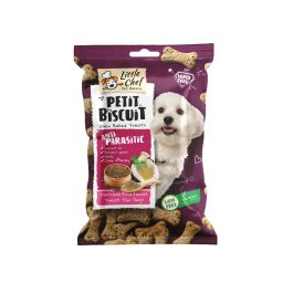Priboljšek Little Chef Antiparasitic kumina/česen/petršilj 150 g