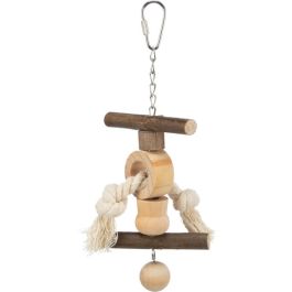 Trixie Igrača za ptice Natural Living, vrv/zvonček 20 cm