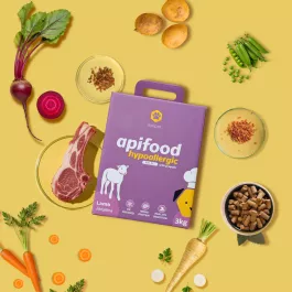 Apifood Adult Mini Hypoallergenic jagnjetina 3 kg