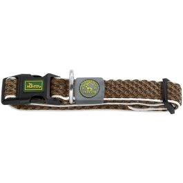 Hunter ovratnica za pse Vario Basic, rjava reflektivna