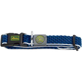 Hunter ovratnica za pse Vario Basic, modra reflektivna
