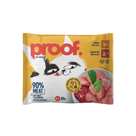 Proof Cat Adult piščanec/govedina v želeju Multipack 4x85 g
