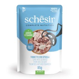 Schesir Cat Tuna z brancinom v želeju 85 g vrečka