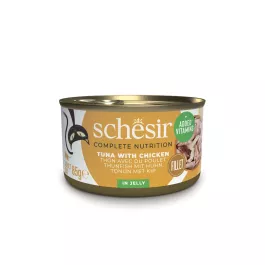 Schesir Cat tuna s piščančjim filejem, konzerva 85 g