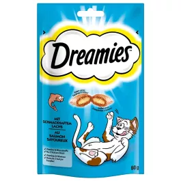 Dreamies priboljšek za mačke z lososom 60 g