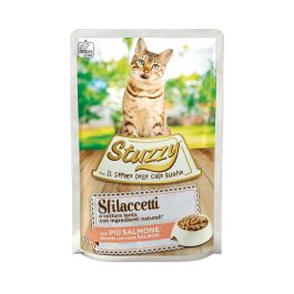Stuzzy Cat Strips in Salmon Sauce 85 g vrečka