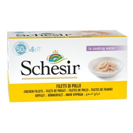 Schesir Cat Piščančji file natural multipack 6x50 g konzerva