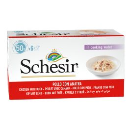 Schesir Cat Piščančji file z raco multipack 6x50 g