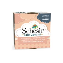 Schesir Kitten piščanec z aloe vero, konzerva 85 g