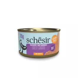 Schesir Cat Grill Pašteta Skuša in Sardin 70 g konzerva