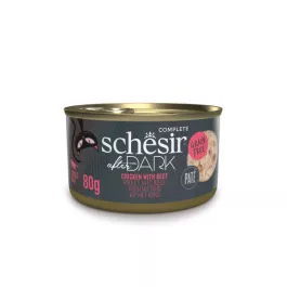 Schesir Cat After Dark Piščanec z govejo pašteto 80 g konzerva