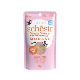 Schesir Cat Baby Mousse Losos in Piščanec 70 g vrečka