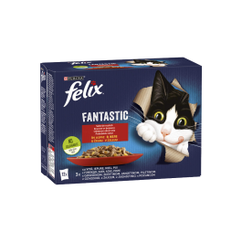 Felix Fantastic govedina/piščanec/zajec/jagnjetina 12 x 85 g