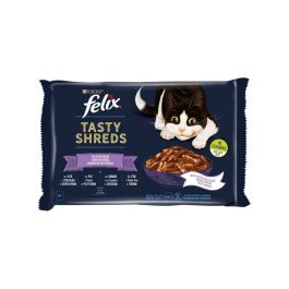 Felix Tasty Shreds meso in ribe 4 x 80 g